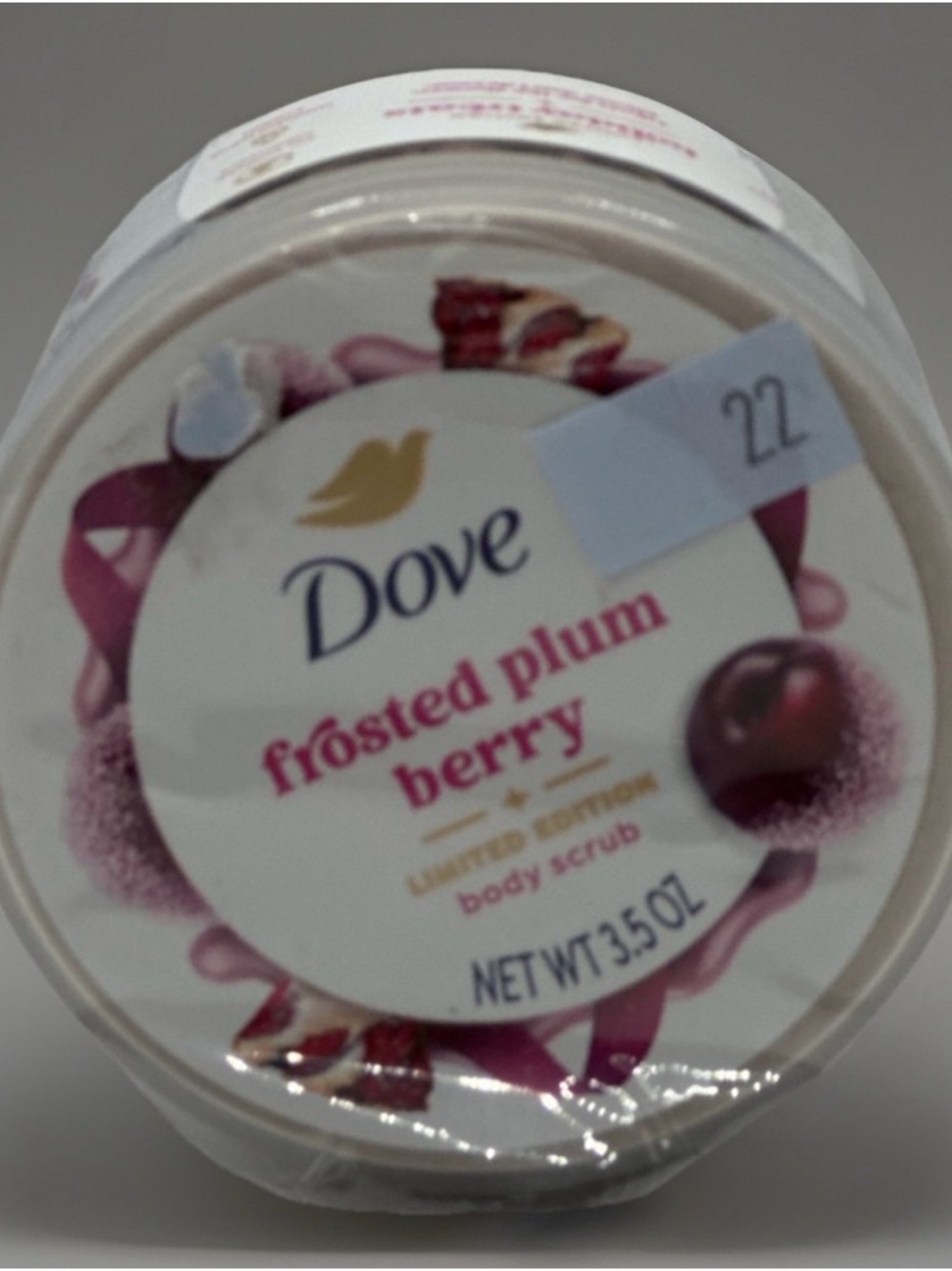 Dove Frosted Plum Berry Limited Edition Body Scrub - Plum Berry